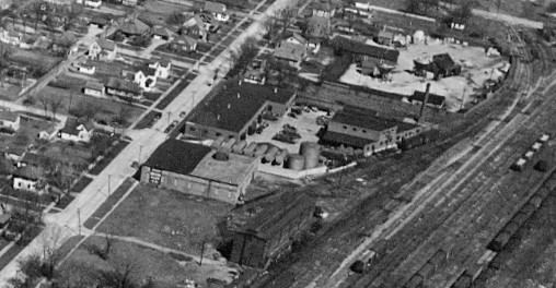 Safford Lock 7351, 4/21/41. Milwaukee RR yards